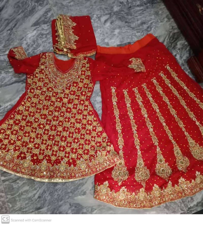 One time Used Beautiful Lehanga for sale in just 10,000 Rs 1