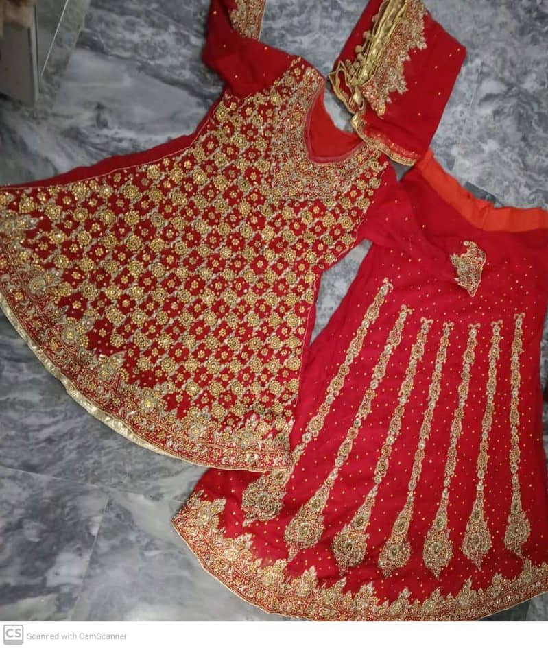 One time Used Beautiful Lehanga for sale in just 10,000 Rs 3