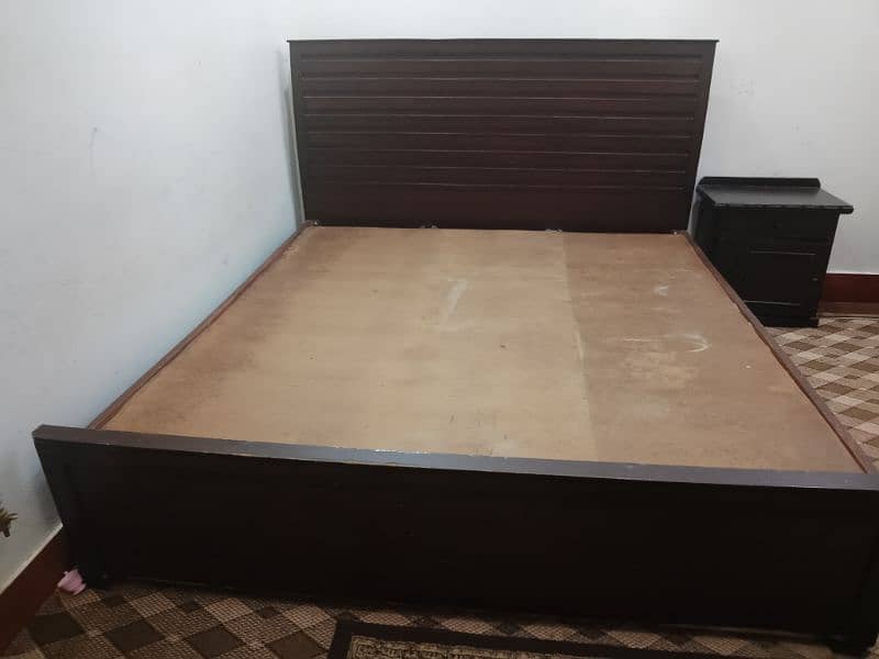 duble bed for sale in good condition 1