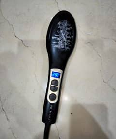 electric Hair straightener brush for sale