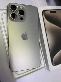 iPhone 15 Pro Max JV Natural Titanium 256GB. = 03274706406 0