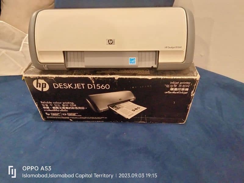 HP D1560 Inkjet printer Excellent condition Made in Thailand 1