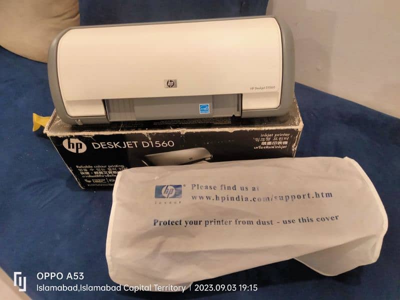 HP D1560 Inkjet printer Excellent condition Made in Thailand 3