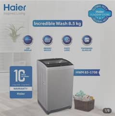 Haier washing machine model number HMW85-1708