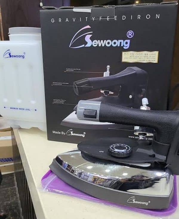 steam iron new box packed silver star/sewoong call  03418792356 1