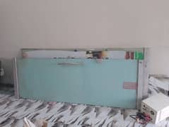 mirror glass door 3 pieces