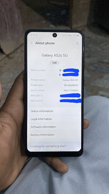 Samsung a52s 5g 3