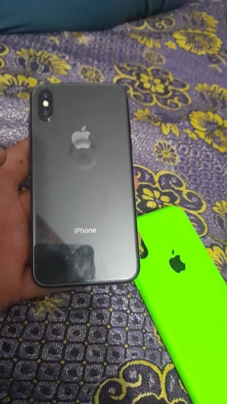 iphone x jv 64 gb all ok just panel glass break 3