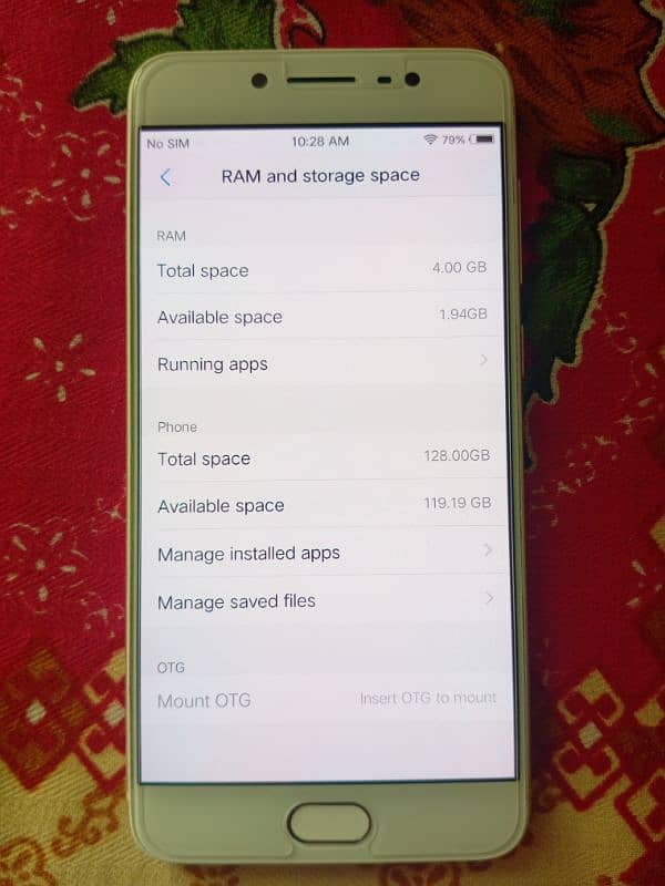 vivo x7 Non pta 4GB ram memory 128Gb snapdragon 652 3