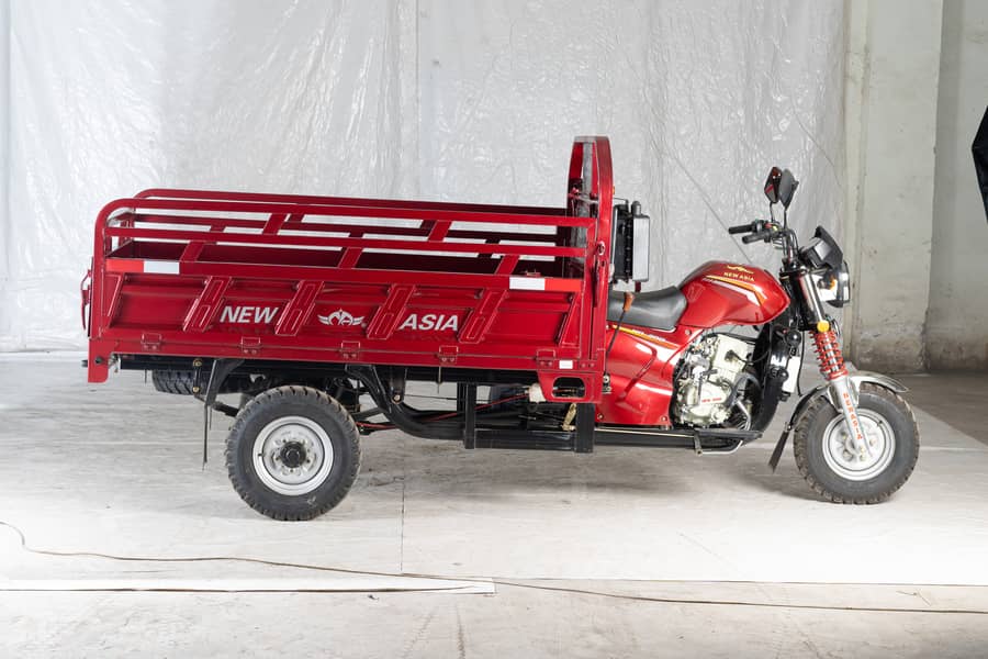 New asia 100cc loader rickshaw with power gear 8