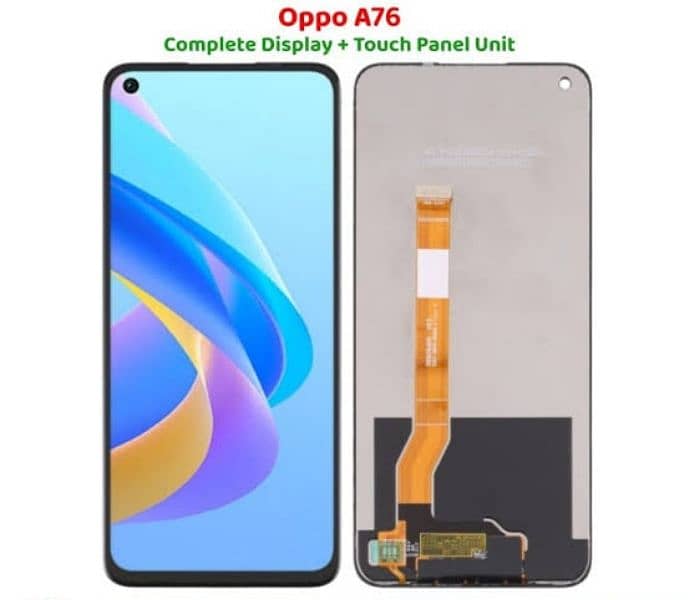 oppo a76 original panel used 0