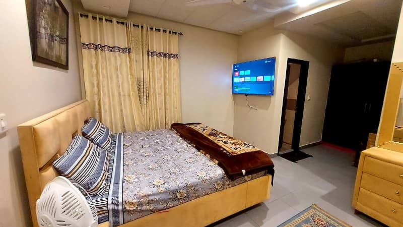 Furnished one bed flat for rent in Zarkoon Height G15 6