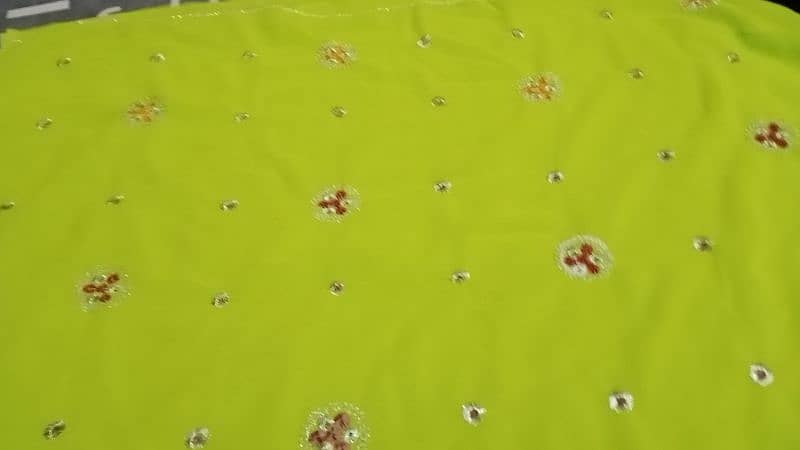 baby girl frock and saari banarsi hand work saari 13