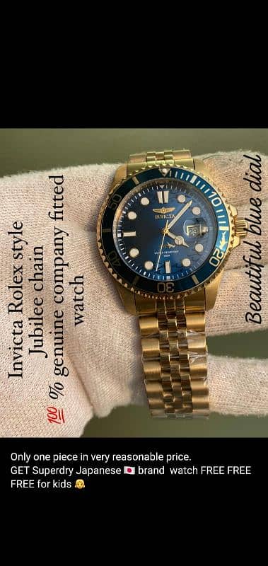 invicta original watch and fossil 2