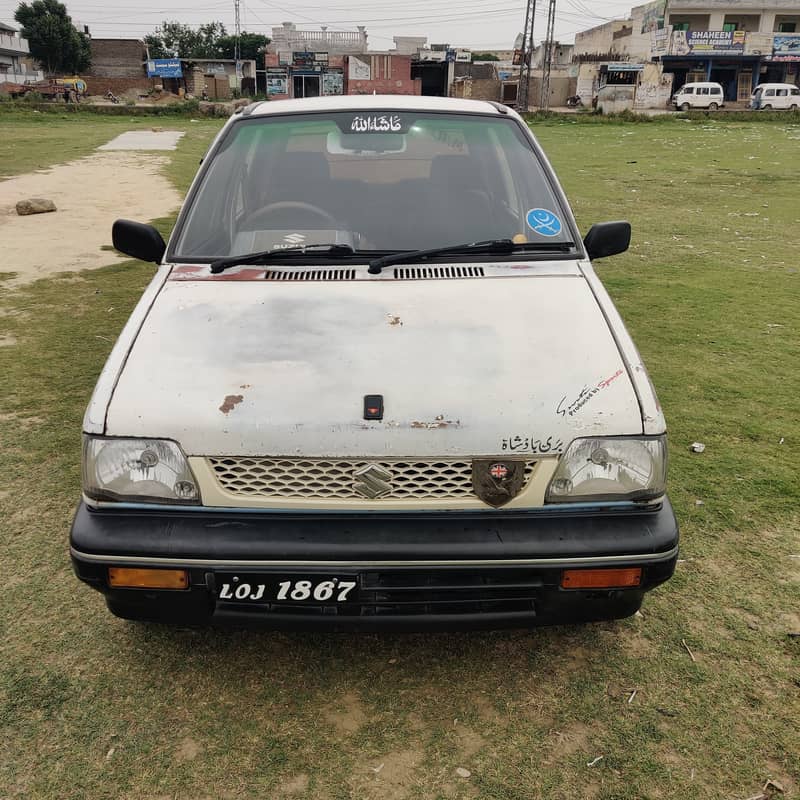 Suzuki Mehran 92 Model Genuine Condition 8