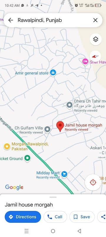 5 Marla Plot For Sale at Jahangir Colony Morgah 03349263969 11