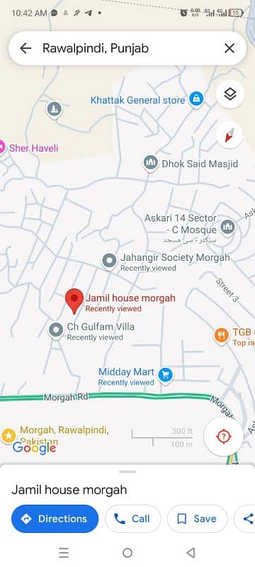 5 Marla Plot For Sale at Jahangir Colony Morgah 03349263969 12