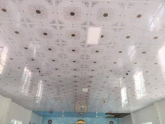 False Ceiling, Gypsum Board Partition, Dampa Ceiling,Office Renovation 13