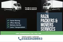 Packers & Movers/House Shifting/Loading /Goods Transport rent service 0