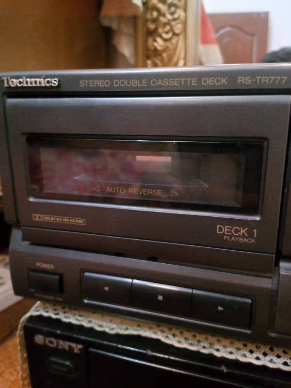 Technics Auto Reverse dual deck 3