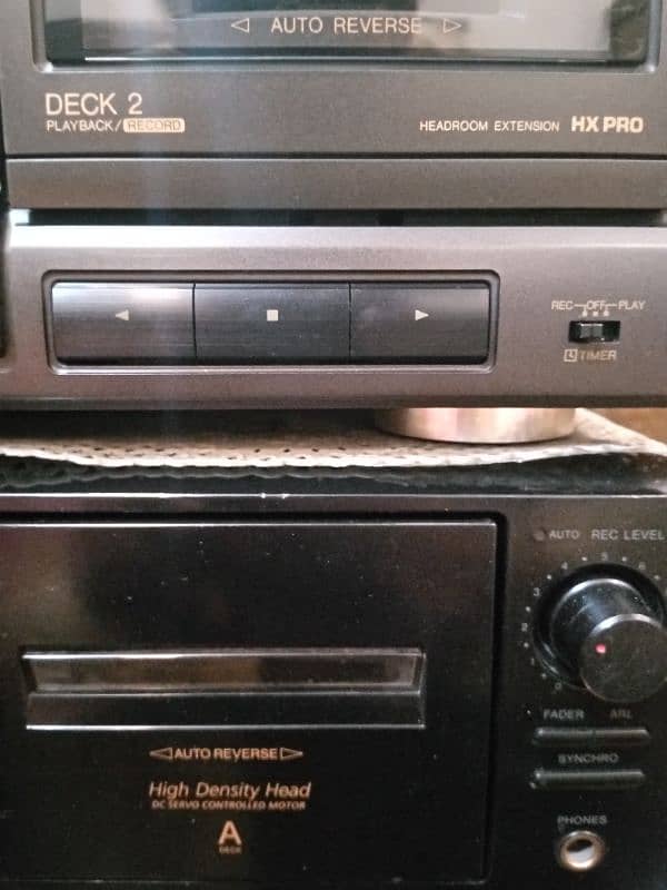 Technics Auto Reverse dual deck 7