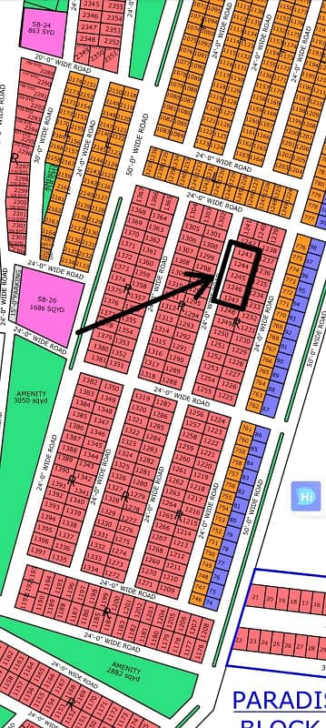 Don't Miss Out ! 120 Sq Yard West Open Plot In Gold Block North Town 0