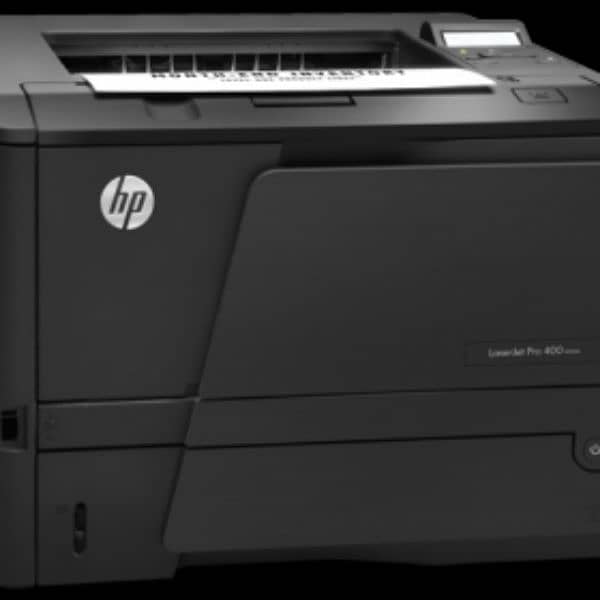 HP LaserJet Pro 400-401 Black Laser jet Printer 1