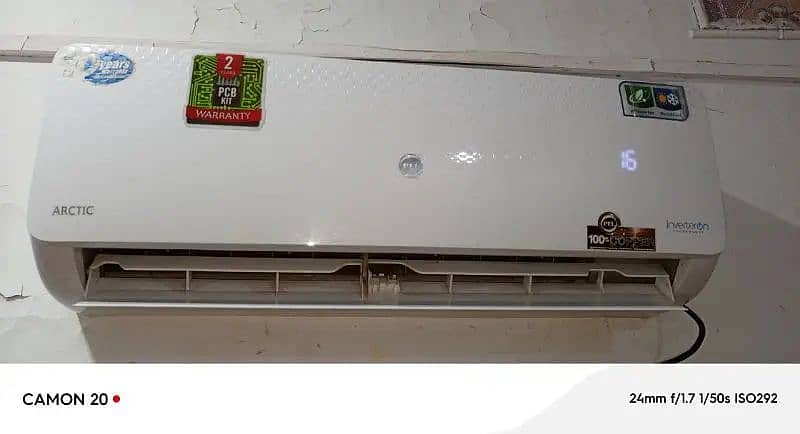 Pel DC inverter heat and cool 1.5 ton 0