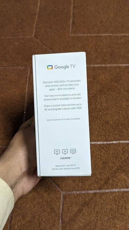 Chromecast with Google TV 4K (quantity available) 3