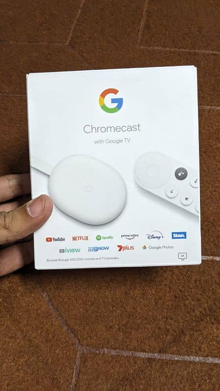 Chromecast with Google TV 4K (quantity available) 4