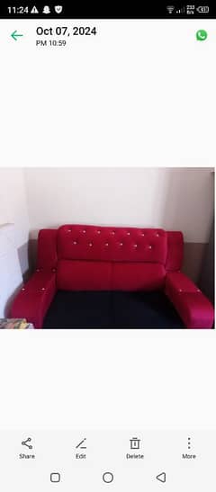 6 seater jumbo size sofa set urgent sale