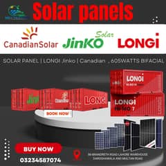 Solar Panel / Longi /Jinko /Canadian /Himo 7 /  Himo 6