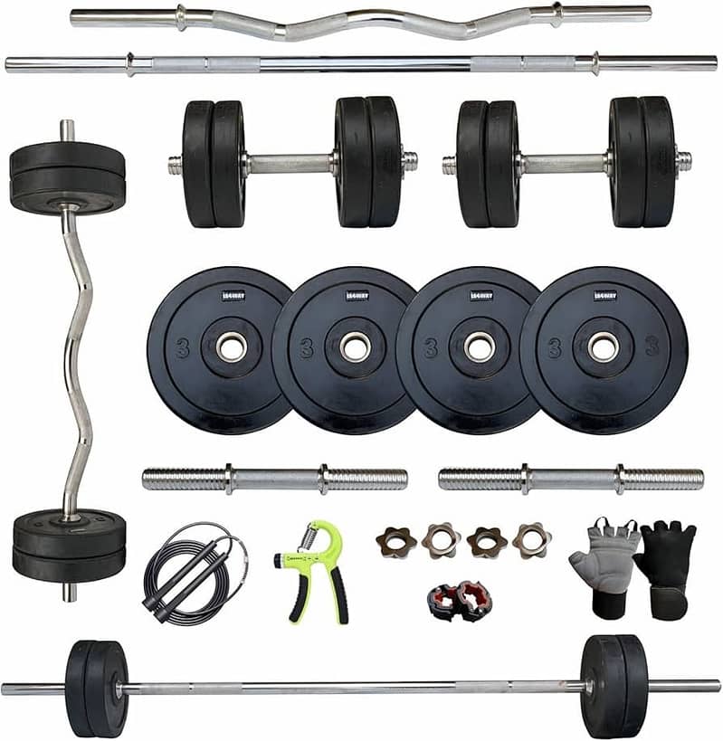 Dumbbells\Rods\Weight Plates\Bench\Home Gym Machine\Fitness 0