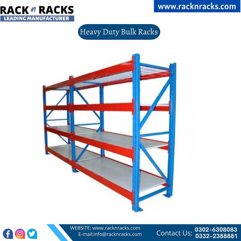 Heavy Duty Rack | Storage Rack | Angle Rack | Warehouse & Steel Racks 4