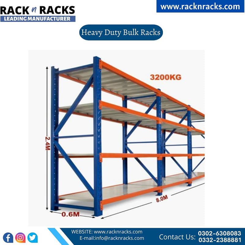 Heavy Duty Rack | Storage Rack | Angle Rack | Warehouse & Steel Racks 5