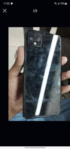 Pixel 4xl approved 4/64 glass broken front camera not working