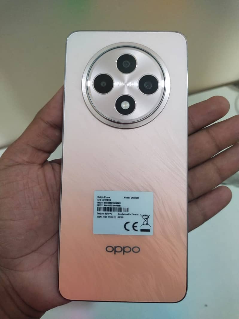 OPPO Reno 12 F brand New 8/256 2