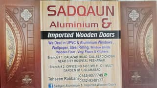 Sadqain Aluminum & Wooden Doors