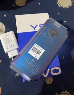 vivo y51 4/128 Dull sim Full box farnt finger