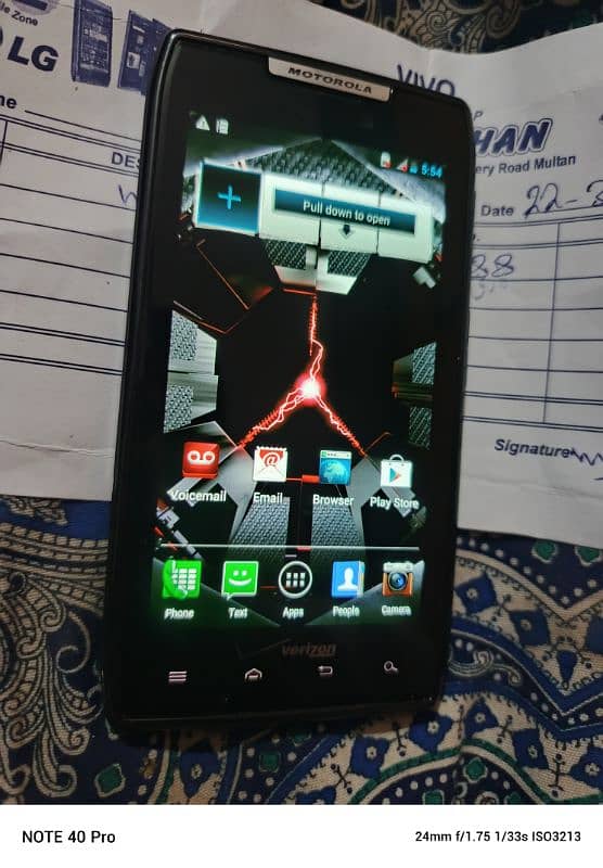 Moto Droid Razr Non PTA 0