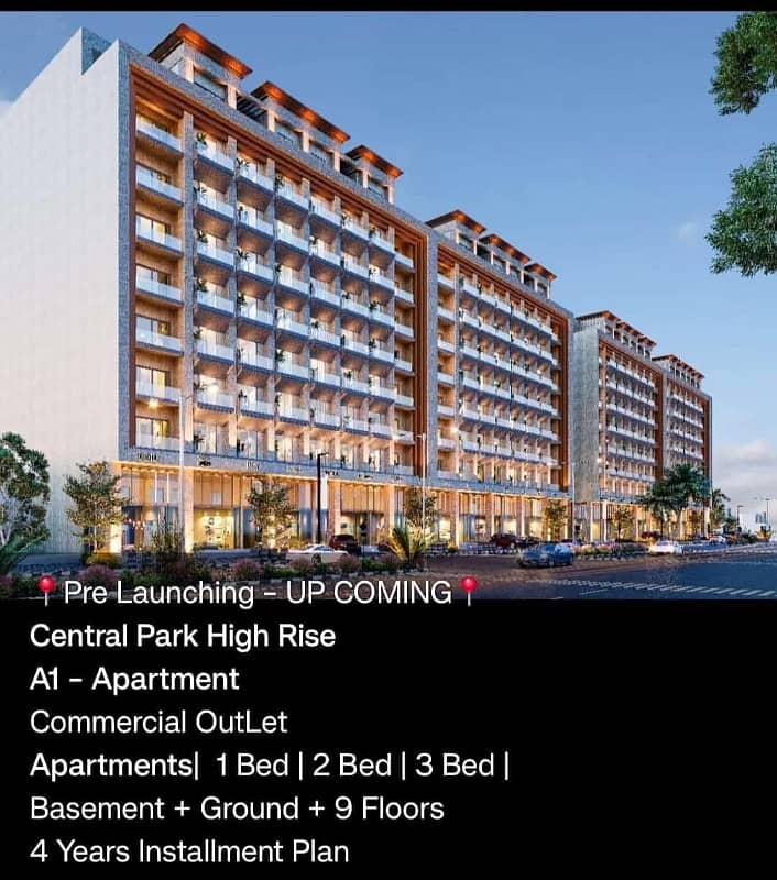 Modern One-Bedroom Apartment In Central Park Housing Scheme Ideal For Investors, Rental Income Guaranteed! 1