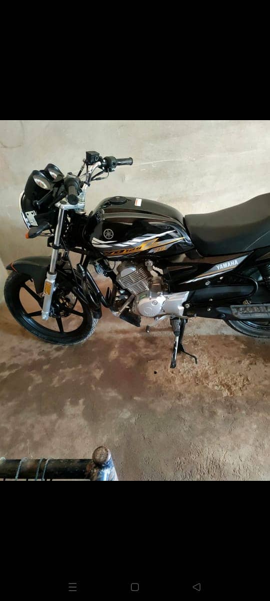 Yamaha YB 125Z-DX 2021 black color 4