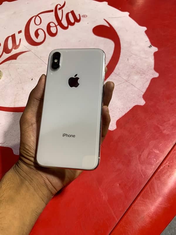 iPhone x 256 gb official pta approved 4