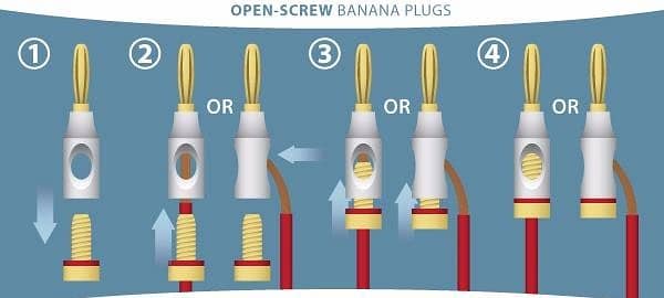 Speaker for sale . accessories Banana plugs 1