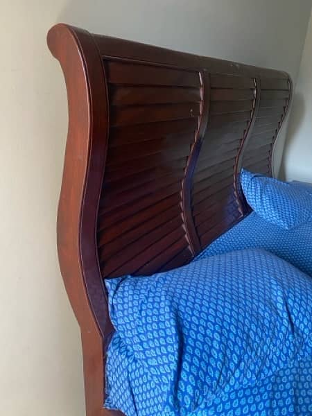 Pure Sheesham solid wood Bed 5