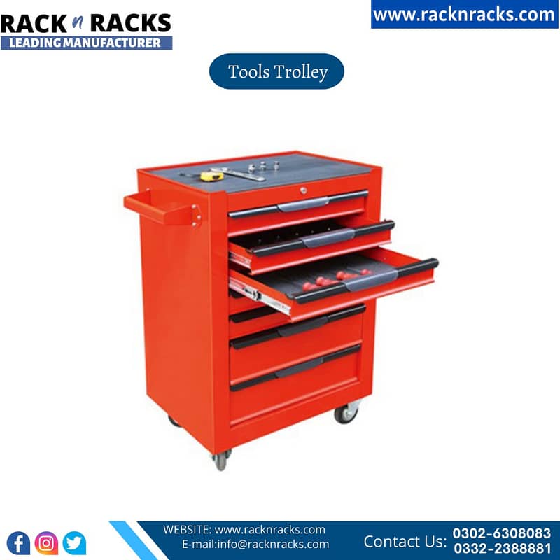 PALLET LIFTER BINS BULK RACK TOOLS TROLLEY PHARMACY RACK TOOLBOX 2