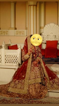 Bridal Farshi Lehnga (Exact Copy of Haris Shakeel) for Sale.