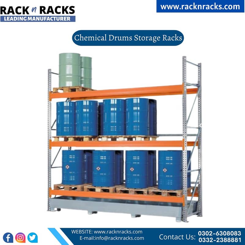 ADJUSTABLE HEAVY DUTY RACK | WAREHOUSE RACK | FABRIC STORAGE RACK 2