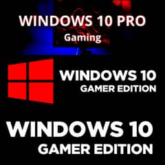 WINDOWS 10 GAMER EDITION (PRO REDSTONE) 0