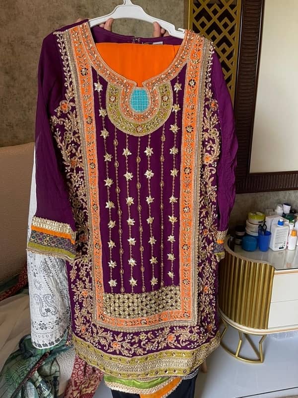 bridal and Pakistan party wear dresses new 11